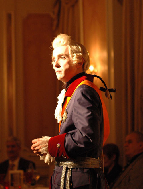 Christoph Gottschalch als Friederich II in 'Königsblau' - Foto: Privat 2011
